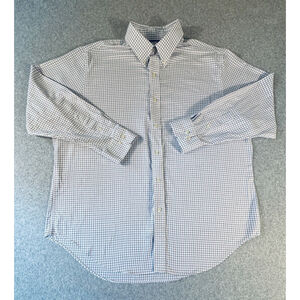 Lauren Ralph Lauren 17.5 34/35 Classic Fit Non Iron Check Shirt